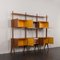 Italienisches Mid-Century Wandregal aus Teak & Palisander, 1960er 8