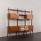 Mid-Century Italian Free-Standing Wall Unit in Teak and Rosewood, 1960s, Image 6