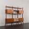 Italienisches Mid-Century Wandregal aus Teak & Palisander, 1960er 3