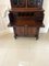 Small Antique Regency Figured Mahogany Secretaire Bookcase, 1830s 6