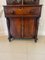 Small Antique Regency Figured Mahogany Secretaire Bookcase, 1830s 12