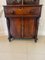 Small Antique Regency Figured Mahogany Secretaire Bookcase, 1830s, Image 12