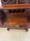 Small Antique Regency Figured Mahogany Secretaire Bookcase, 1830s 11