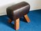 Vintage Leather Bench, 1930s 3