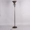 Vintage Lamp in Chromed Glass, 1940s 7