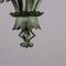 Lámpara de araña Liberty de latón pintado y chapa, Imagen 5