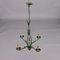 Liberty Chandelier in Painted Brass and Sheet Metal 6