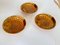 Mid-Century Modern Porcelain Fish Plates in Fish Shape, France, 1960s, Set of 3 6