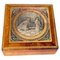 Decorative or Jewelry Box in Wood & Leather, France, 19th Century, Image 1