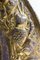 Französisches goldenes Kupfertablett mit Profil der Ehefrau von Louis 14, 1860er 5