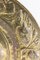 Französisches goldenes Kupfertablett mit Profil der Ehefrau von Louis 14, 1860er 6