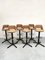 Vintage Rattan Swivel Barstools, Set of 6, Image 1