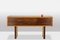 Console in Mahogany, Oak and Glass, 1950s 13