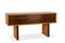 Console in Mahogany, Oak and Glass, 1950s 1