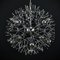 Sputnik Dandelion Deckenlampe Gaetano Sciolari zugeschrieben, 1970er 4