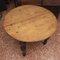 Mid-19th Century Round Extendable Table with Turned Feet, Italy, Image 2