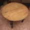 Mid-19th Century Round Extendable Table with Turned Feet, Italy 10