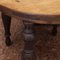 Tavolo rotondo allungabile con piedi torniti, metà del XIX secolo, Italia, Immagine 5