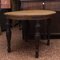 Mid-19th Century Round Extendable Table with Turned Feet, Italy 4