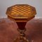 Inlaid Work Well Table with Louis XIV Style Chessboard, Image 7