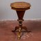 Inlaid Work Well Table with Louis XIV Style Chessboard 9