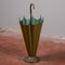 Jarrón en forma de paraguas con diseño de metal en dos tonos, años 50, Imagen 5