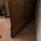 Corner Sideboard Bookcase with 3 Doors in Wood with Metal Grille, 1890s 4