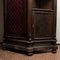 Corner Sideboard Bookcase with 3 Doors in Wood with Metal Grille, 1890s 15