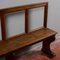 Early 19th Century Bench with Open Backrest and Narrow Slats in Italian Fir, Image 16