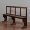 Early 19th Century Bench with Open Backrest and Narrow Slats in Italian Fir 5