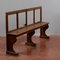 Early 19th Century Bench with Open Backrest and Narrow Slats in Italian Fir, Image 10