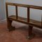 Early 19th Century Bench with Open Backrest and Narrow Slats in Italian Fir 19