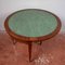 Louis XVI Round Opening Game Table Console with Inlaid Top 12