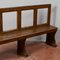 Early 19th Century Bench in Fir Back with Wide Open Slats, Italy 14