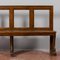 Early 19th Century Bench in Fir Back with Wide Open Slats, Italy 8