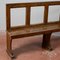 Early 19th Century Bench in Fir Back with Wide Open Slats, Italy, Image 4