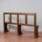 Early 19th Century Bench in Fir Back with Wide Open Slats, Italy, Image 13