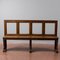 Early 19th Century Bench in Fir Back with Wide Open Slats, Italy 12