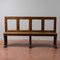 Early 19th Century Bench in Fir Back with Wide Open Slats, Italy 11