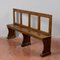Early 19th Century Bench in Fir Back with Wide Open Slats, Italy, Image 10