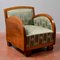 Art Deco Armchair, Italy, 1930s, Image 13