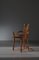 Swedish Handmade Folk Art Chair in Oakwood, 1900s, Image 3
