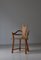 Sedia in legno di quercia fatta a mano, Svezia, inizio XX secolo, Immagine 4