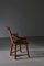 Swedish Handmade Folk Art Chair in Oakwood, 1900s, Image 13