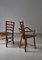 Swedish Handmade Folk Art Chair in Oakwood, 1900s 14