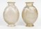 Baccarat Painted Opaline Vases, 19th Century, Set of 2 5