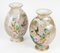 Baccarat Painted Opaline Vases, 19th Century, Set of 2 2