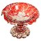 Napoleon III Bohemian Crystal Bowl on Stand, 19th Century 1