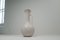 Große Mid-Century Modern Vase in Weiß & Grau, Gunnar Nylund zugeschrieben für Rörstrand, Schweden, 1950er 4