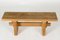 Mid-Century Swedish Pine Bench, 1960s, Image 3